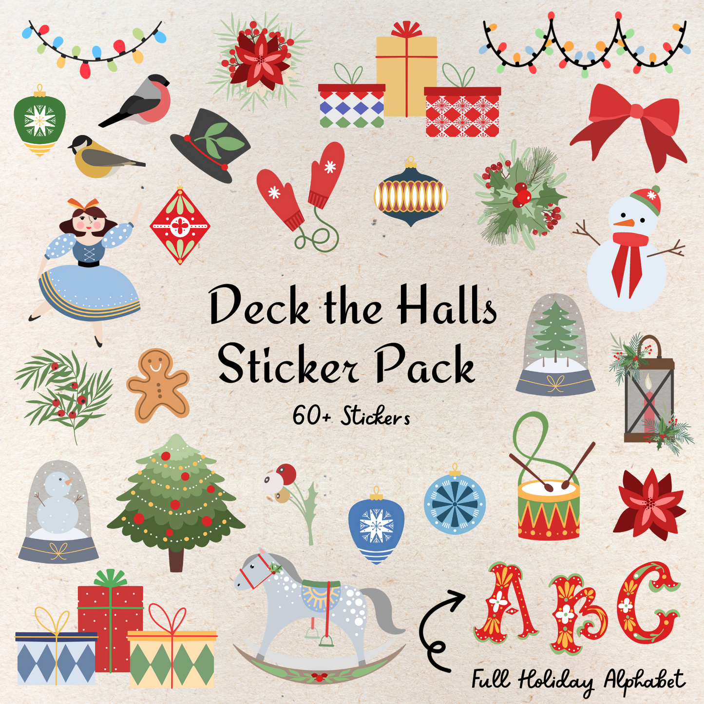 " 'Tis The Season" Cover & Sticker Pack