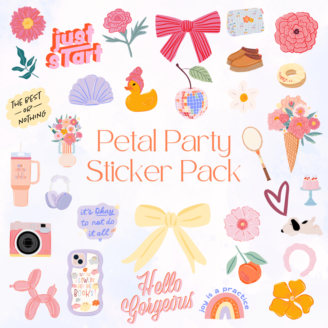 "Artful Spring 2025" Cover and Sticker Pack