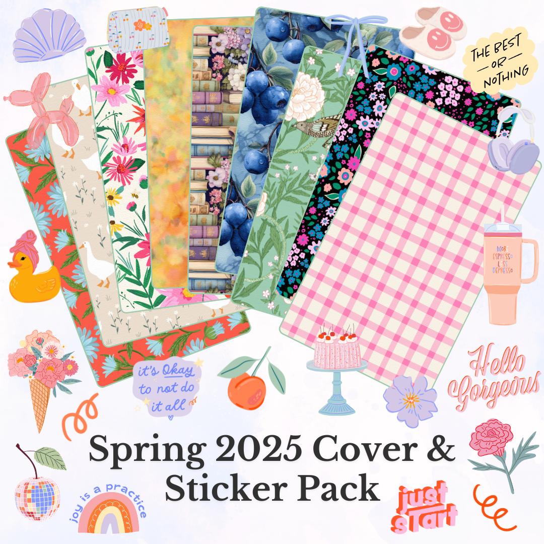 "Artful Spring 2025" Cover and Sticker Pack