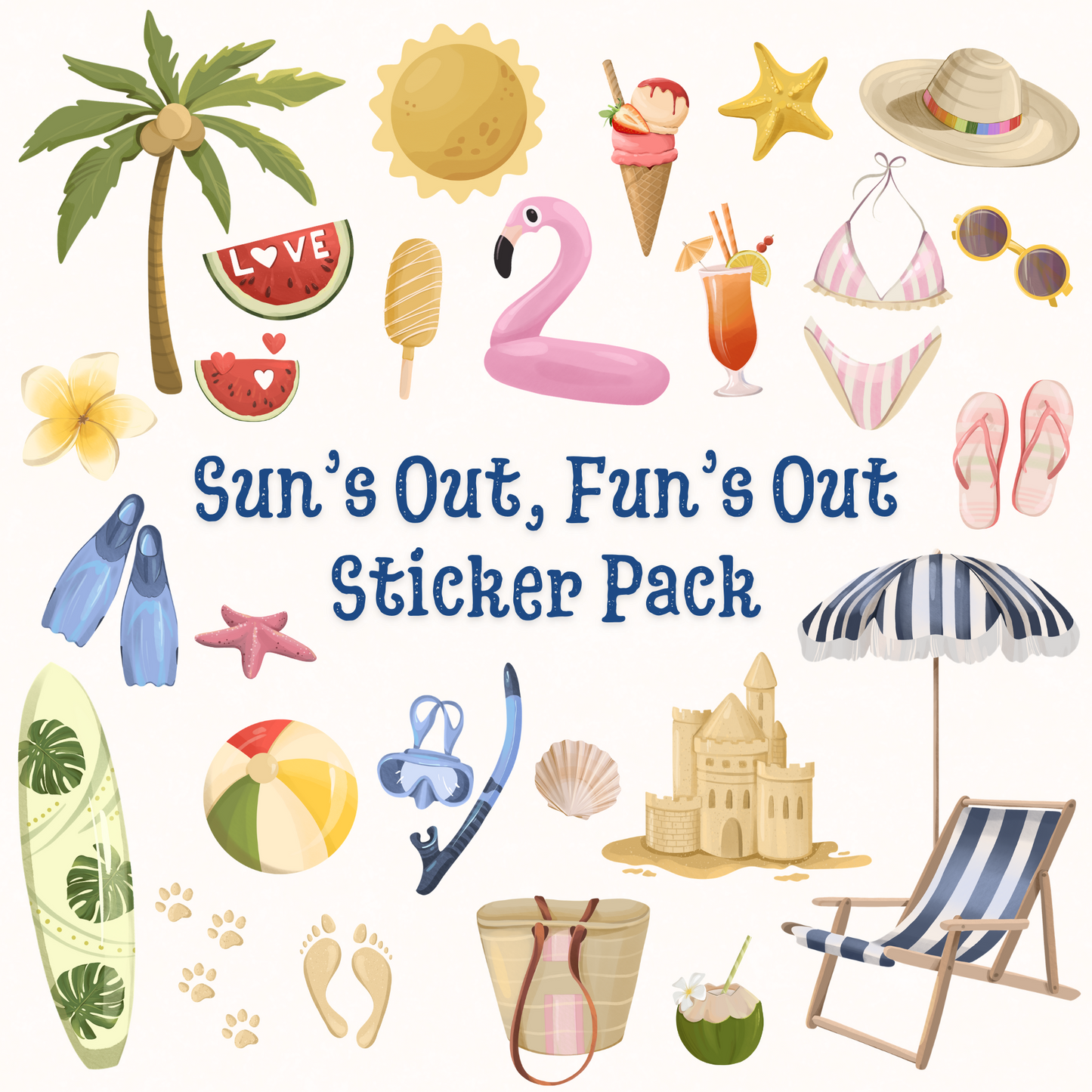 "Artful Summer 2024" Cover and Sticker Pack