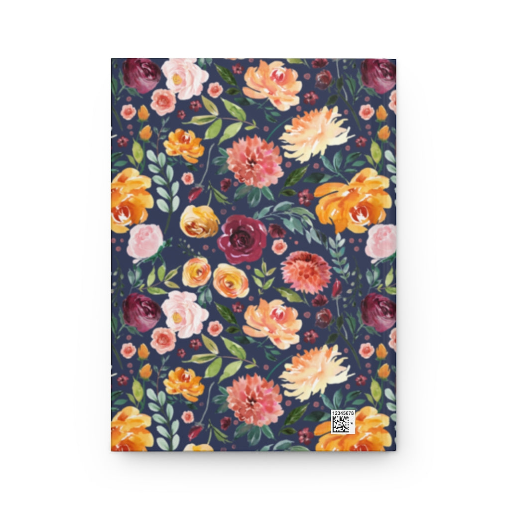 "Fall for Floral" Hardcover Journal