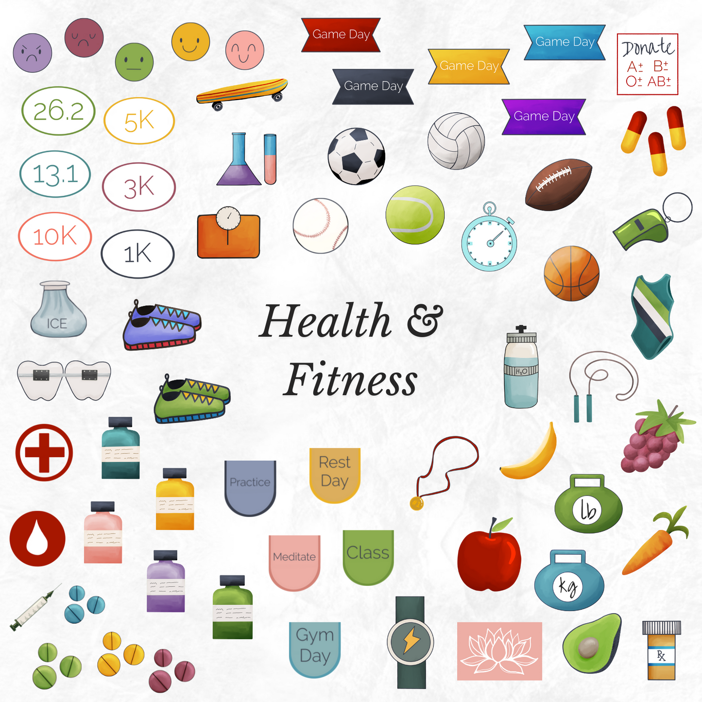 Artful Jumbo Sticker Pack