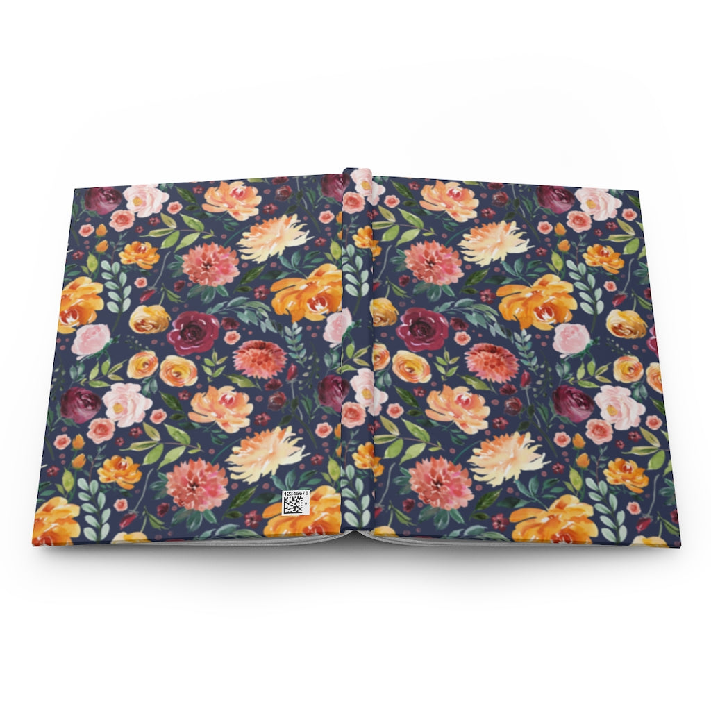 "Fall for Floral" Hardcover Journal