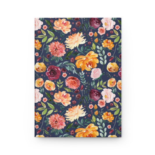 "Fall for Floral" Hardcover Journal
