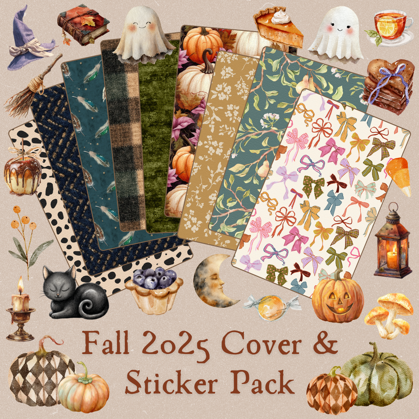 Premium Cover & Sticker Packs