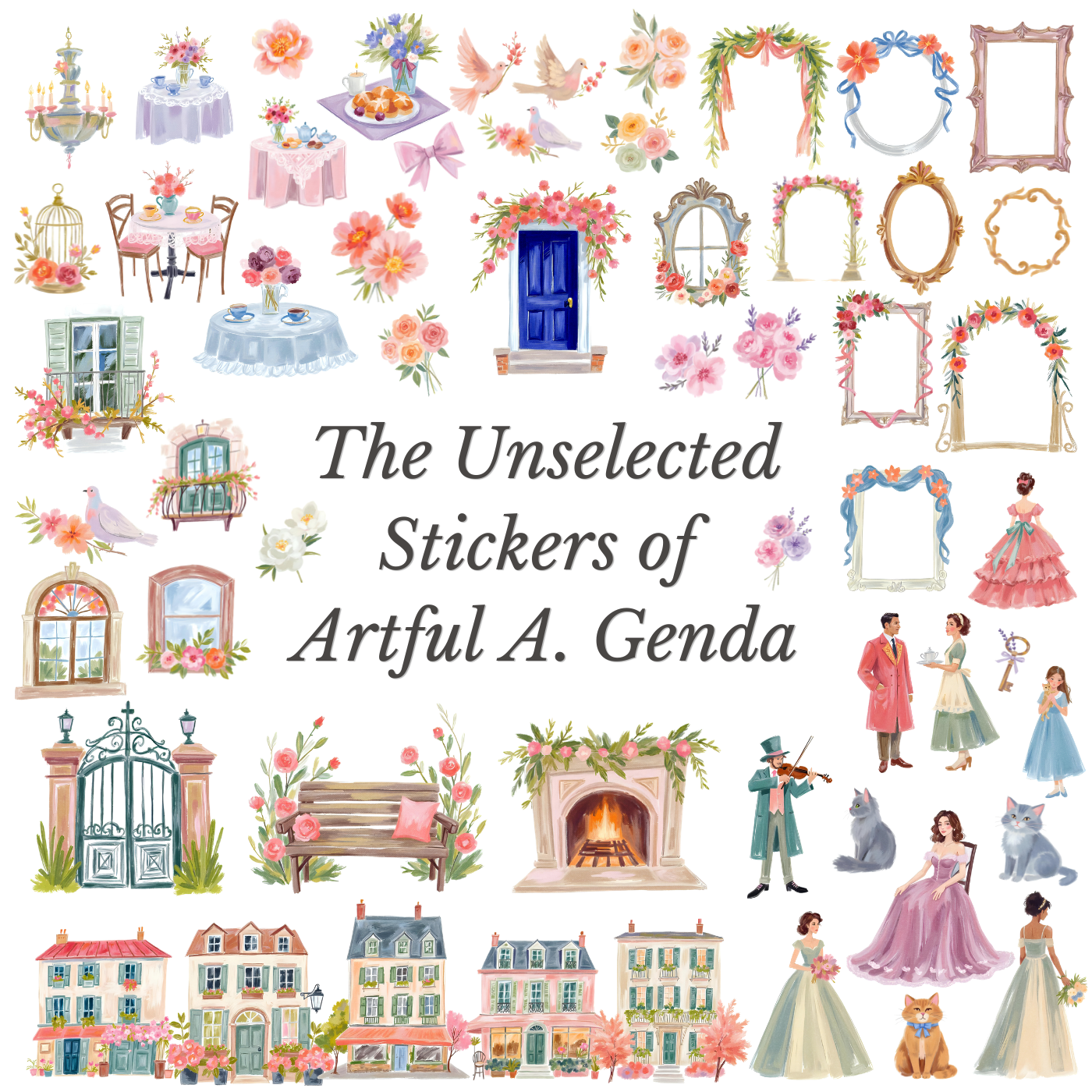 Artful Giant Sticker Pack