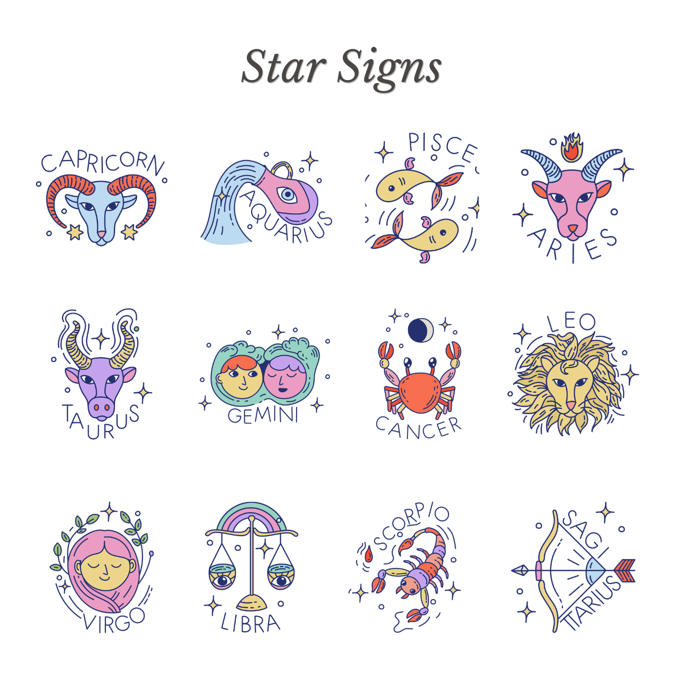 Artful Giant Sticker Pack