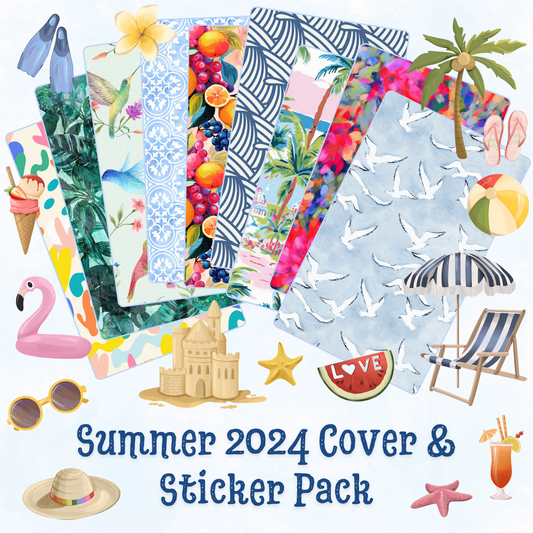 "Artful Summer 2024" Cover and Sticker Pack